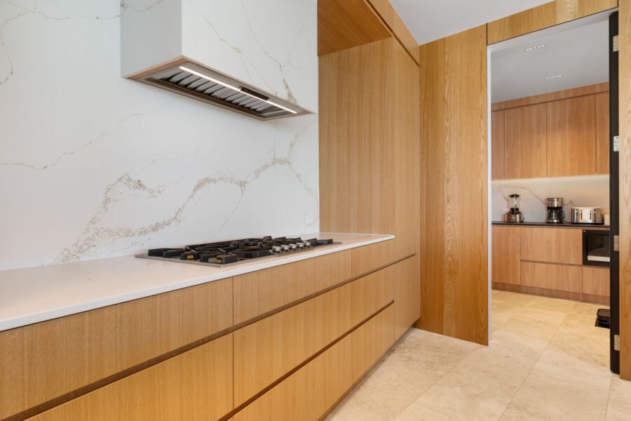 Custom Kitchen Cabinetry Design - Rangitoto View Road, Auckland
