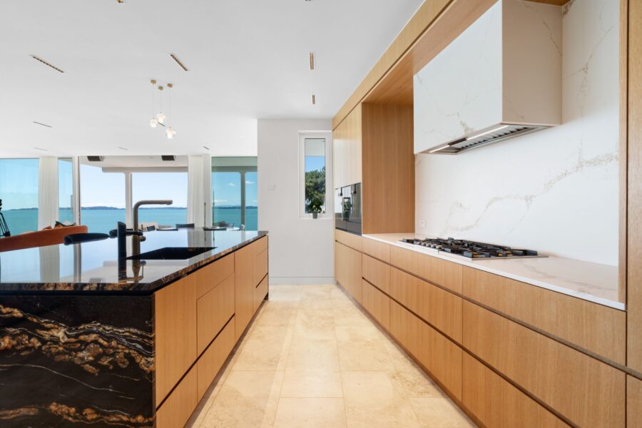 Custom Kitchen Designs - Rangitoto View Road, Auckland