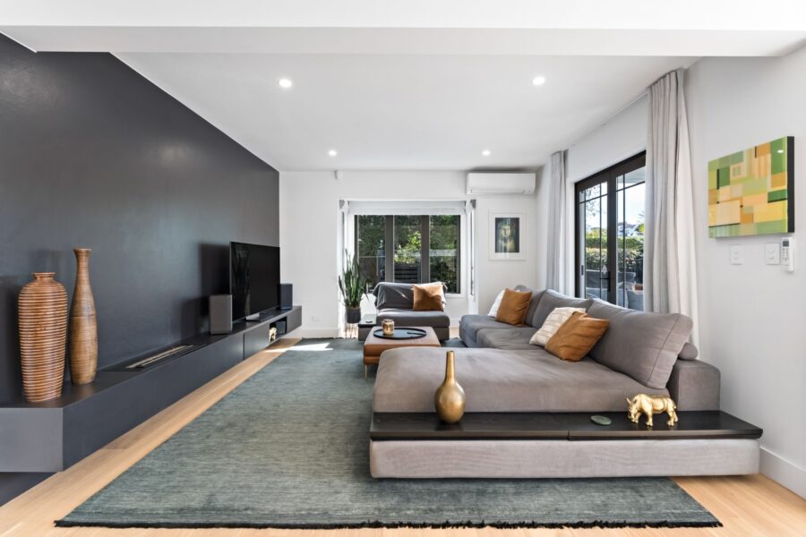 Custom Living Cabinetry Design - Melanesia Road, Kohimarama